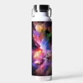 SlipperyJoe's Cloud-Artwork abstrakte, lebendige S Trinkflasche (Vorne)