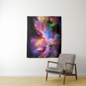 SlipperyJoe's Cloud-Artwork abstrakte, lebendige S Wandteppich (Beispiel)