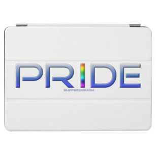 SlipperyJoe's Colorful Pride Wort blauer Regenboge iPad Air Hülle