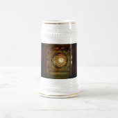 SlipperyJoe's dampfgetriebene Neujahrs-Rund-meta Bierglas (Mittel)