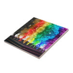 SlipperyJoe's Dancing Pride Shadows Gay-Geschenke Fliese<br><div class="desc">SlipperyJoe's Dancing Pride Shadows Gay-Geschenke Künstler LGBTQIA Hände zittert fröhliche Freude feiern Spannung Energie Spaß erfreuliche lebendige Begeisterung sorglos Freestyle-Erlebnis</div>