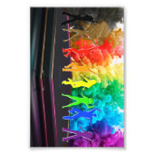 SlipperyJoe's Dancing Pride Shadows Gay-Geschenke Fotodruck (Vorne)