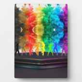 SlipperyJoe's Dancing Pride Shadows Gay-Geschenke  Fotoplatte (Vorderseite)
