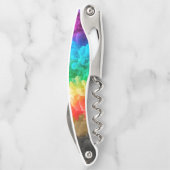 SlipperyJoe's Dancing Pride Shadows Gay-Geschenke Kellnermesser (Rückseite)