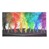 SlipperyJoe's Dancing Pride Shadows Gay-Geschenke  Kissenbezug (Rückseite)
