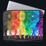 SlipperyJoe's Dancing Pride Shadows Gay-Geschenke  Laptopschutzhülle<br><div class="desc">SlipperyJoe's Dancing Pride Shadows Gay-Geschenke Künstler LGBTQIA Hände zittert fröhliche Freude feiern Spannung Energie Spaß erfreuliche lebendige Begeisterung sorglos Freestyle-Erlebnis</div>