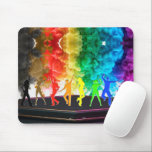 SlipperyJoe's Dancing Pride Shadows Gay-Geschenke  Mousepad<br><div class="desc">SlipperyJoe's Dancing Pride Shadows Gay-Geschenke Künstler LGBTQIA Hände zittert fröhliche Freude feiern Spannung Energie Spaß erfreuliche lebendige Begeisterung sorglos Freestyle-Erlebnis</div>