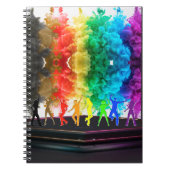 SlipperyJoe's Dancing Pride Shadows Gay-Geschenke  Notizblock (Vorderseite)