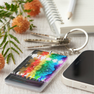 SlipperyJoe's Dancing Pride Shadows Gay-Geschenke  Schlüsselanhänger