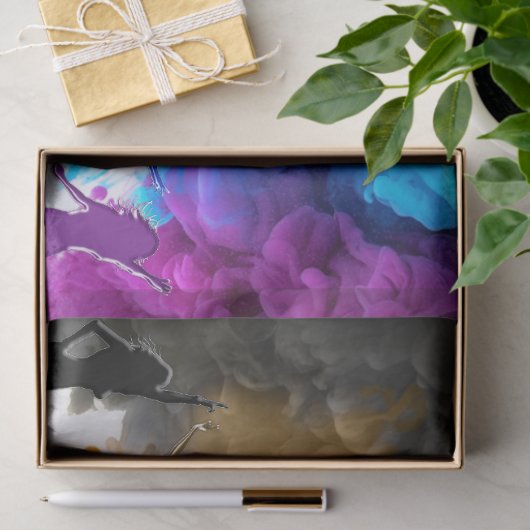 SlipperyJoe's Dancing Pride Shadows Gay-Geschenke  Seidenpapier (Geschenk)