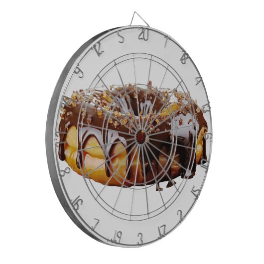 SlipperyJoe's decadent donut covered thick glossy  Dartscheibe (Vorderseite Links)