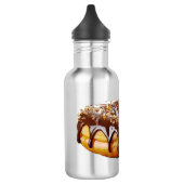 SlipperyJoe's decadent donut covered thick glossy Edelstahlflasche (Links)