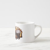 SlipperyJoe's decadent donut covered thick glossy  Espressotasse (Rechts)