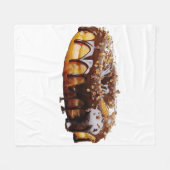 SlipperyJoe's decadent donut covered thick glossy Fleecedecke (Vorderseite (Horizontal))