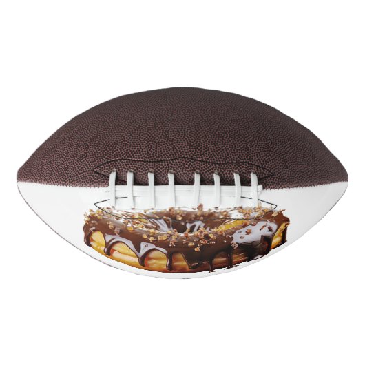 SlipperyJoe's decadent donut covered thick glossy  Football (Vorderseite)