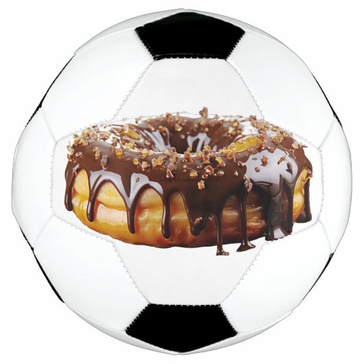 SlipperyJoe's decadent donut covered thick glossy Fußball (Vorderseite)