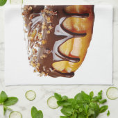 SlipperyJoe's decadent donut covered thick glossy  Geschirrtuch (Gefaltet)