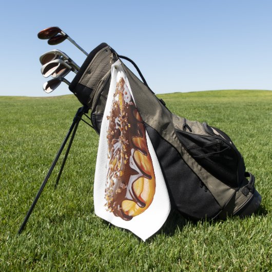 SlipperyJoe's decadent donut covered thick glossy  Golfhandtuch (Gras)