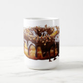 SlipperyJoe's decadent donut covered thick glossy  Kaffeetasse (Mittel)
