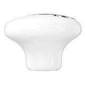 SlipperyJoe's decadent donut covered thick glossy  Keramikknauf (Seitenansicht)