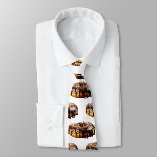 SlipperyJoe's decadent donut covered thick glossy Krawatte (Gebunden)