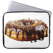 SlipperyJoe's decadent donut covered thick glossy Laptopschutzhülle (Vorderseite)