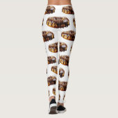 SlipperyJoe's decadent donut covered thick glossy  Leggings (Rückseite)