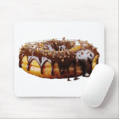 SlipperyJoe's decadent donut covered thick glossy  Mousepad (Mit Mouse)