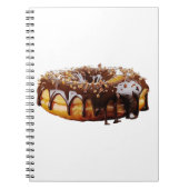 SlipperyJoe's decadent donut covered thick glossy Notizblock (Vorderseite)