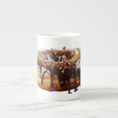 SlipperyJoe's decadent donut covered thick glossy  Porzellantasse (Vorderseite)