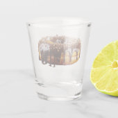 SlipperyJoe's decadent donut covered thick glossy  Schnapsglas (Rückseite)