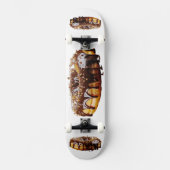 SlipperyJoe's decadent donut covered thick glossy  Skateboard (Vorderseite)