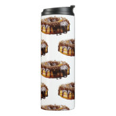 SlipperyJoe's decadent donut covered thick glossy Thermosbecher (Nach links gedreht)