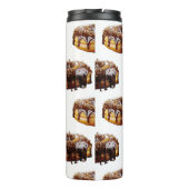 SlipperyJoe's decadent donut covered thick glossy Thermosbecher (Rückseite)