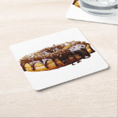 SlipperyJoe's dekadent nicht überdeckt dick glänze Rechteckiger Pappuntersetzer (angewinkelt)