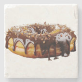 SlipperyJoe's dekadent nicht überdeckt dick glänze Steinuntersetzer (Vorderseite)