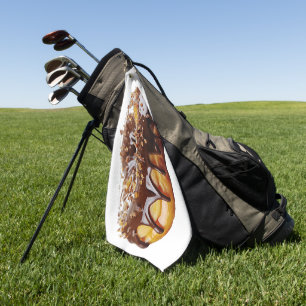 SlipperyJoe's dekadente Donut mit dicker glasiger Golfhandtuch