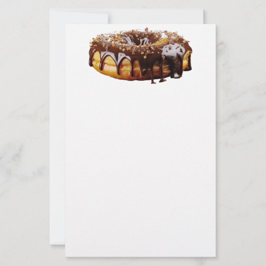 SlipperyJoe's dekadenter Donut, bedeckt mit dicker Briefpapier (Vorderseite)