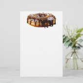 SlipperyJoe's dekadenter Donut, bedeckt mit dicker Briefpapier (Stehend Vorderseite)