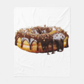 SlipperyJoe's dekadenter Donut, bedeckt mit dicker Fleecedecke (Vorderseite)