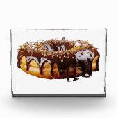 SlipperyJoe's dekadenter Donut, bedeckt mit dicker Fotoblock (Vorderseite)