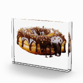SlipperyJoe's dekadenter Donut, bedeckt mit dicker Fotoblock (Rechts)