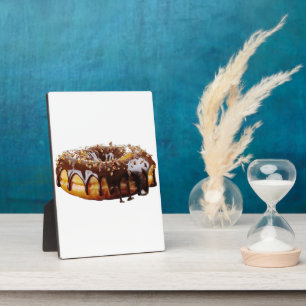 SlipperyJoe's dekadenter Donut, bedeckt mit dicker Fotoplatte