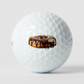 SlipperyJoe's dekadenter Donut, bedeckt mit dicker Golfball (Vorderseite)