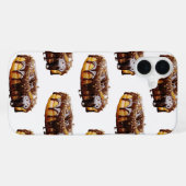 SlipperyJoe's dekadenter Donut, bedeckt mit dicker iPhone Hülle (Rückseite (Horizontal))