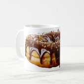 SlipperyJoe's dekadenter Donut, bedeckt mit dicker Kaffeetasse (Vorderseite Links)