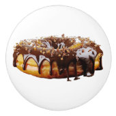 SlipperyJoe's dekadenter Donut, bedeckt mit dicker Keramikknauf (Vorderseite)