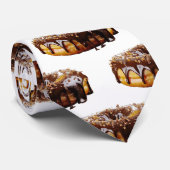 SlipperyJoe's dekadenter Donut, bedeckt mit dicker Krawatte (Gerollt)
