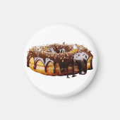 SlipperyJoe's dekadenter Donut, bedeckt mit dicker Magnet (Vorne)