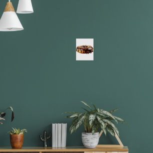 SlipperyJoe's dekadenter Donut, bedeckt mit dicker Poster